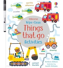 Usborne Wipe-Clean Things That Go Activities
