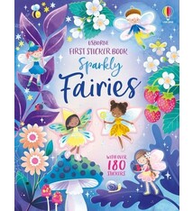 Usborne First Sticker Book Sparkly Fairies