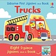 Usborne Usborne First Jigsaws and Book: Trucks