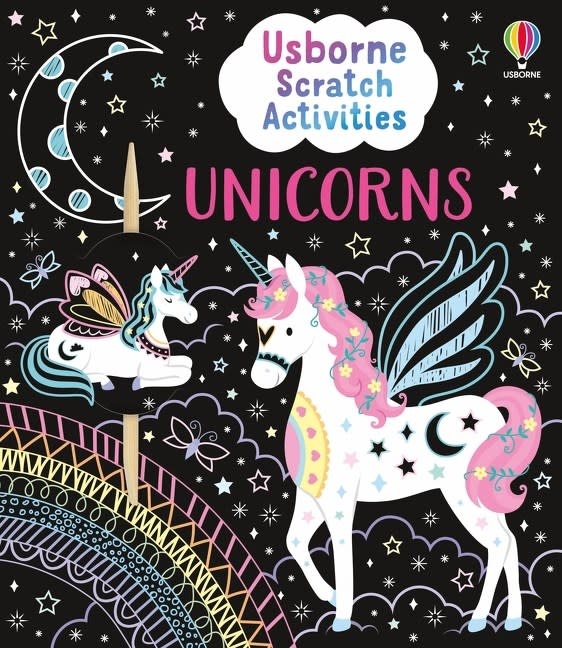 Usborne Usborne Scratch Activities Unicorns