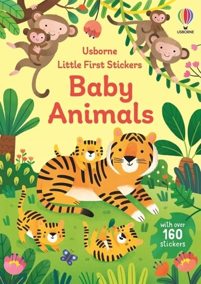 Usborne Little First Stickers Baby Animals