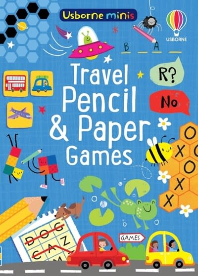 Usborne Usborne Minis: Travel Pencil and Paper Games