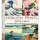 Tuttle Publishing Hokusai Prints Note Cards - 12 Cards: 12 Blank Cards in 6 Lovely Prints (2 each) with 12 Patterned Envelopes in a Keepsake Box