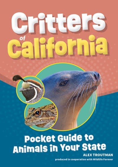 Adventure Publications Critters of California: Pocket Guide to Animals in Your State