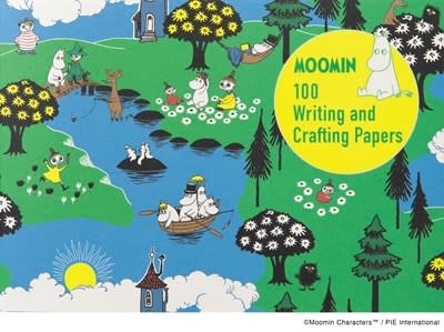 PIE International Moomin 100 Writing & Crafting Papers