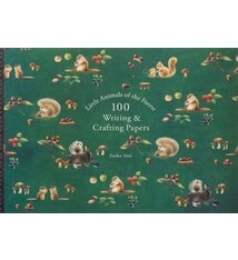 PIE International Little Animals of the Forest 100 Writing & Crafting Papers Saeko Inui