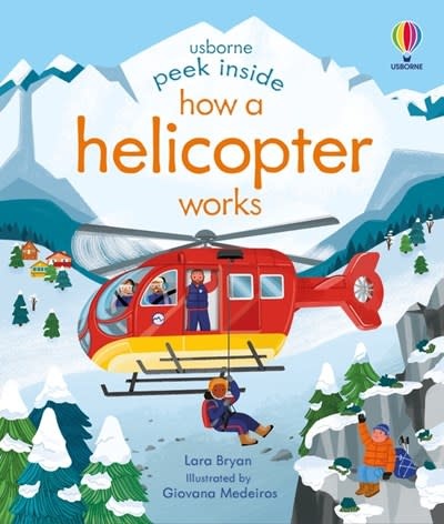 Usborne Peek Inside How a Helicopter Works