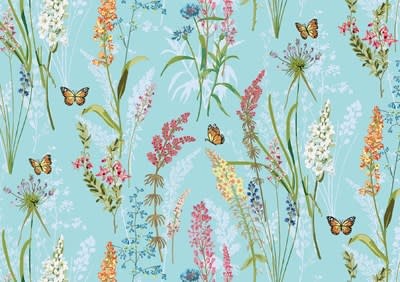 Blooms and Butterflies Note Cards (Set of 14)