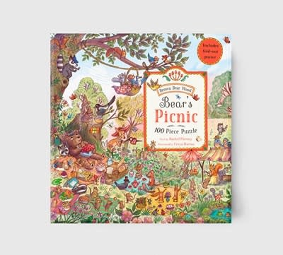 Magic Cat Bear's Picnic Puzzle: A Magical Woodland (100 Piece Puzzle)