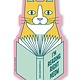 I’m Reading Right Meow Sticker