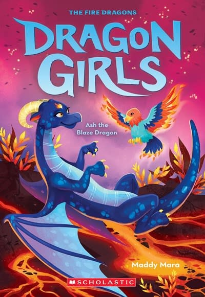 Scholastic Paperbacks Dragon Girls #17 Ash the Blaze Dragon