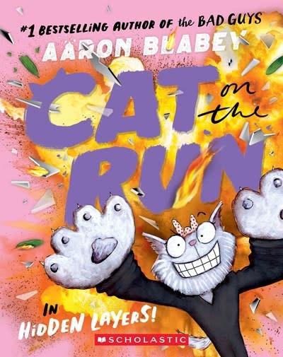 Scholastic Paperbacks Cat on the Run #3 Hidden Layers!