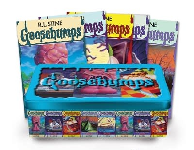 Scholastic Paperbacks Goosebumps Retro Terror Set: (Limited Edition Tin)