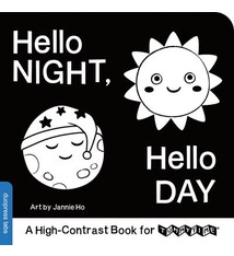 duopress Hello Night, Hello Day: A High-Contrast Book for TummyTime