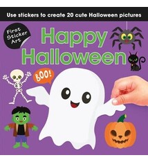 Sourcebooks Wonderland First Sticker Art: Happy Halloween