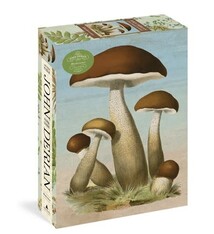 Artisan John Derian Paper Goods: Mushrooms 1,000-Piece Puzzle