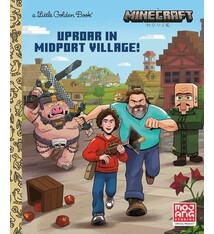 Golden Books MINECRAFT MOVIE: Uproar in Midport Village (Little Golden Book)