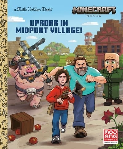 Golden Books MINECRAFT MOVIE: Uproar in Midport Village (Little Golden Book)