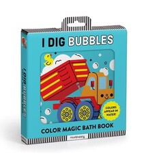 Mudpuppy I Dig Bubbles! Color Magic Bath Book