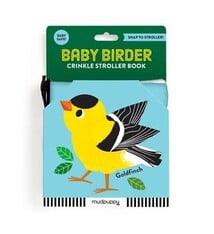 Mudpuppy Baby Birder Crinkle Fabric Stroller Book