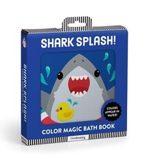 Mudpuppy Shark Splash! Color Magic Bath Book