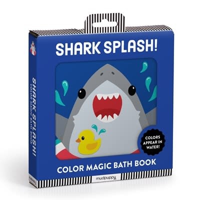 Mudpuppy Shark Splash! Color Magic Bath Book