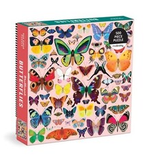 Mudpuppy Brilliant Butterflies 500 Piece Family Puzzle