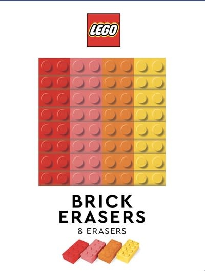 Chronicle Books LEGO Brick Erasers (Multicolor)