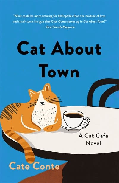 Minotaur Books Cat About Town: A Cat Cafe Novel