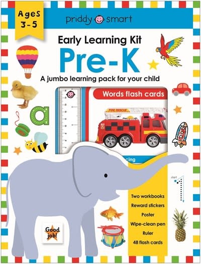 Priddy Books US Early Learning Kit Pre-K: A Jumbo Learning Pack for Your Child