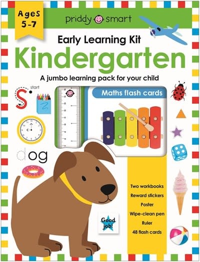 Priddy Books US Early Learning Kit: Kindergarten: A Jumbo Learning Pack for Your Child