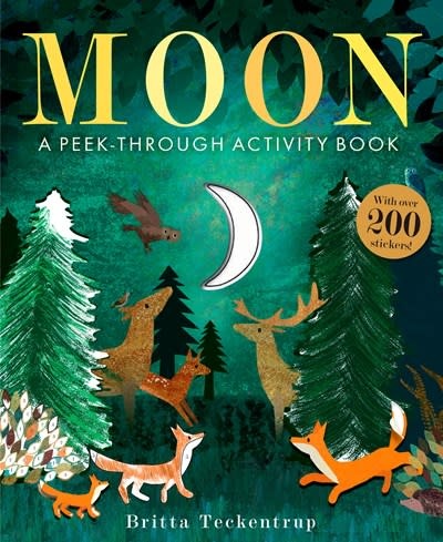 Doubleday Books for Young Readers Moon: A Peek-Through Activity Book
