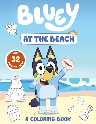 Penguin Young Readers Licenses Bluey: At the Beach: A Coloring Book