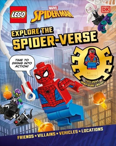 DK Children LEGO Marvel Spider-Man Explore the Spider-Verse: With Exclusive LEGO Spider-Man Minifigure