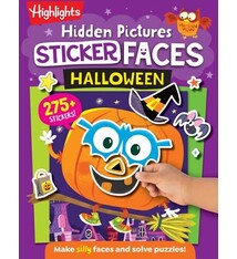 Highlights Press Hidden Pictures Sticker Faces: Halloween