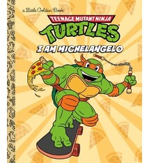Golden Books Teenage Mutant Ninja Turtles: I Am Michelangelo (Little Golden Book)
