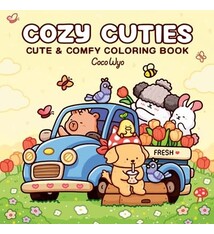 Random House Books for Young Readers Cozy Cuties: Coloring Book for Adults and Kids