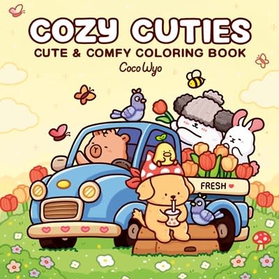 Random House Books for Young Readers Cozy Cuties: Coloring Book for Adults and Kids