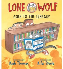 Neal Porter Books Lone Wolf Goes to the Library