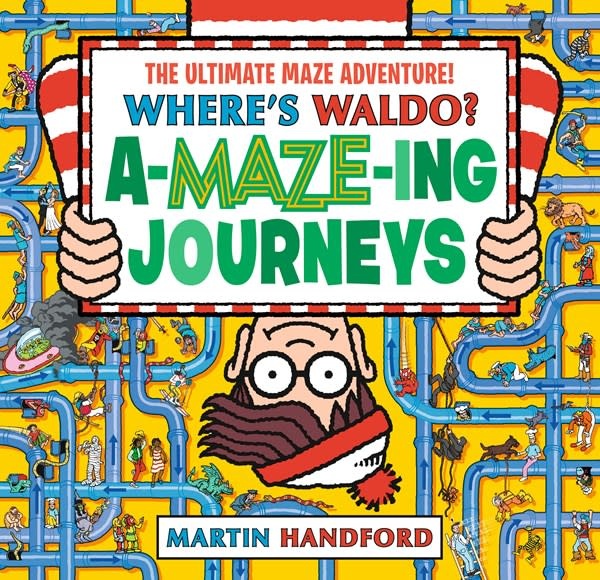 Candlewick Where's Waldo? Amazing Journeys: The Ultimate Maze Adventure!