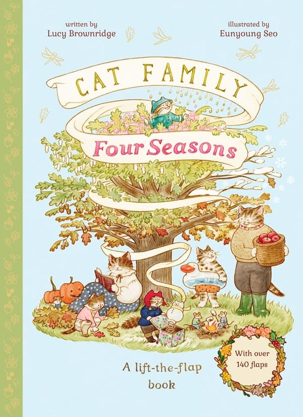 Frances Lincoln Children's Books Cat Family Four Seasons: A Lift-the-Flap Book (with over 140 flaps)