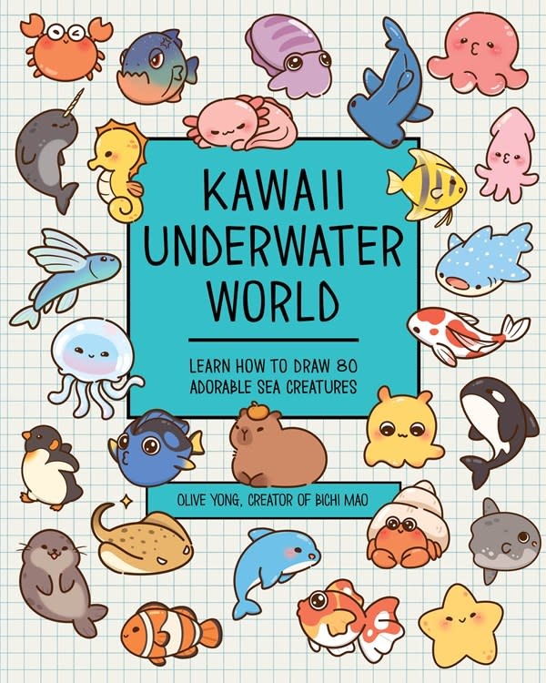 Rock Point Kawaii Underwater World: Learn How to Draw 80 Adorable Sea Creatures