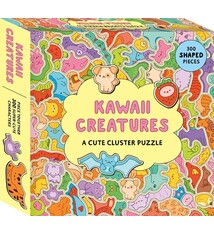 Kawaii Creatures: A Cute Cluster Puzzle: 300 shaped pieces