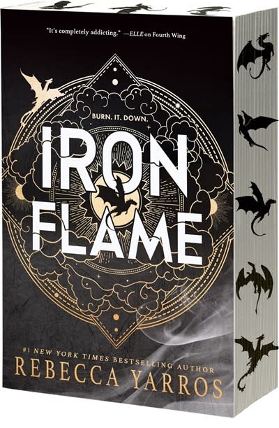 洋書 REBECCA YARROS FOURTH WING IRON FLAME Amazon.com: Iron Flame: THE NUMBER ONE BESTSELLING SEQUEL TO