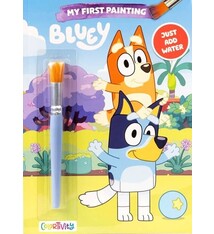 Printers Row Bluey Colortivity: My First Painting