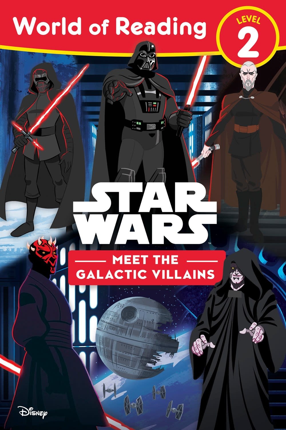 Disney Lucasfilm Press World of Reading: Star Wars Meet the Galactic Villains (Level 2 Reader)