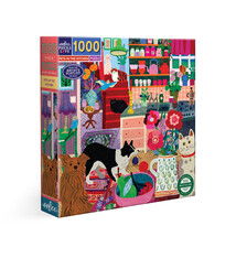 Pets in the Kitchen (1000 Piece Puzzle)