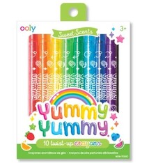 Ooly Yummy Yummy Scented Twist-Up Crayons (Set of 10)