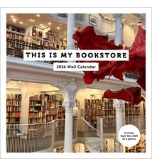 Chronicle Books This Is My Bookstore 2026 Wall Calendar