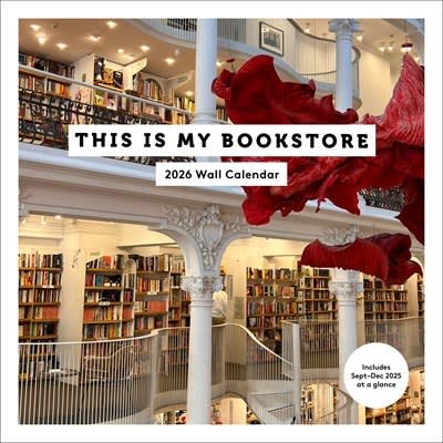 Chronicle Books This Is My Bookstore 2026 Wall Calendar